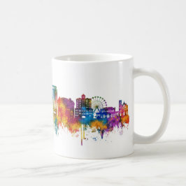 Caneca De Café Horizonte de Biloxi Mississippi