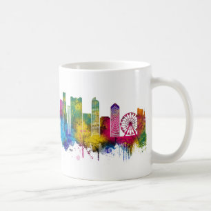 Caneca De Café Horizonte de Denver Colorado