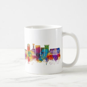 Caneca De Café Horizonte de Lincoln EUA