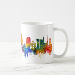 Caneca De Café Horizonte de Vilnius Lituânia