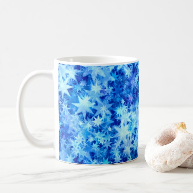 Caneca De Café Horizonte do Azure no Natal (Com Donut)