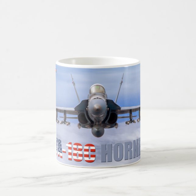 CANECA DE CAFÉ HORNET F/A-18C (Centro)