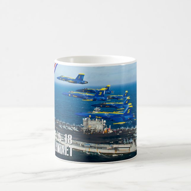 CANECA DE CAFÉ HORNET F/A-18C (Centro)