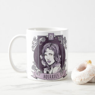 Caneca De Café Horóscopo - AQUÁRIO