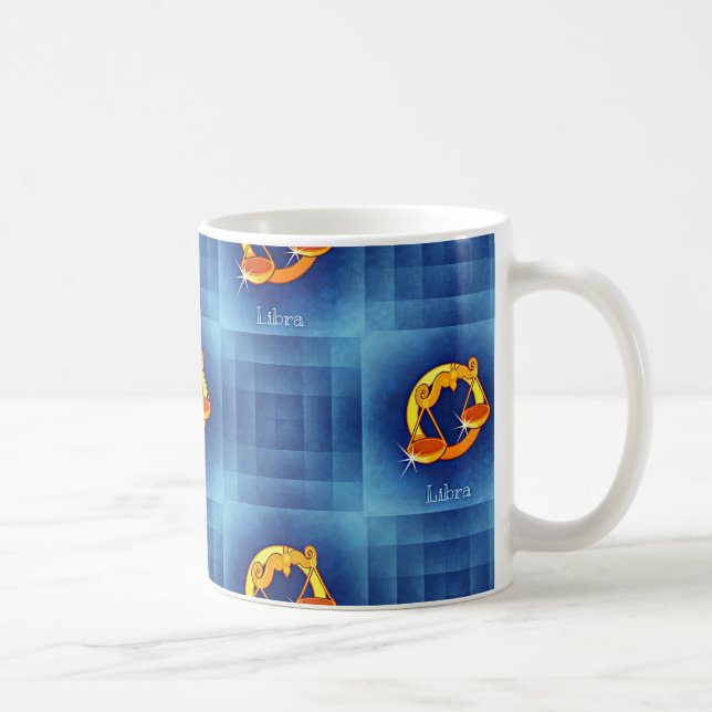 Caneca De Café horóscopo libra (Direita)