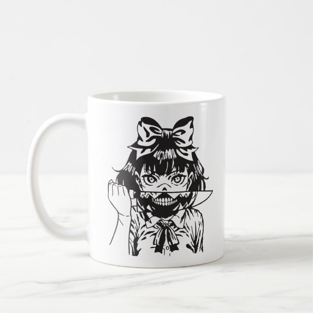 Caneca De Café Horror anime (Esquerda)