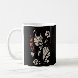 Caneca De Café Horror anime girl 