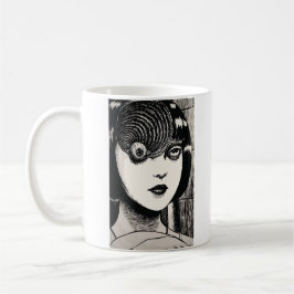 Caneca De Café Horror anime girl 