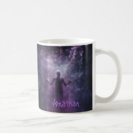 Caneca De Café Horror Purple, Fantasma e Fantasma Personalizado