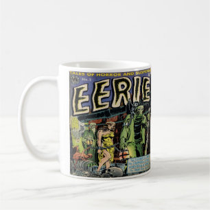 Caneca De Café Horror Vintage Quic Book Design Coffee Mug Cup