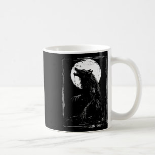 Caneca De Café Horror Werewolf Cabeça Halloween Mythology Wolf Sh