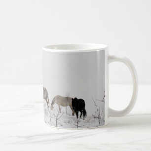 Caneca De Café Hors Winter Photo Classic White Mug