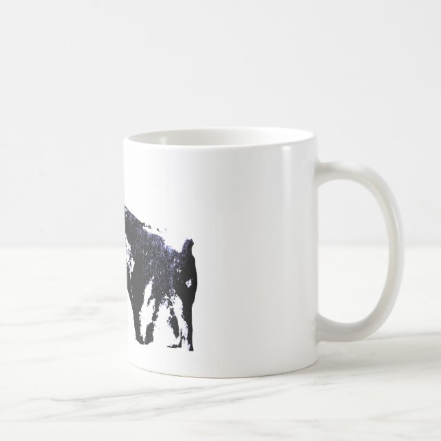 Caneca De Café Horse Pop Art (Direita)