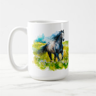 Caneca De Café Horse Series 15 oz Classic Mug