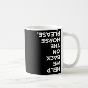 Caneca De Café Horsecto Do Prato De Cavalo Colocou-Me Ck No Meu C