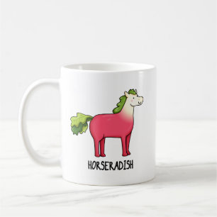 Caneca De Café Horseradino Funny Horse Pun
