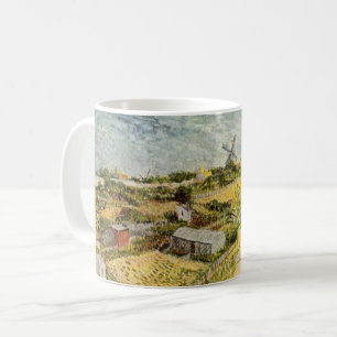 Caneca De Café Hortas Vegetais, Montmartre, por Vincent van Gogh