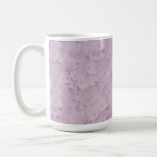 Caneca de Café Hortênsias Rosa