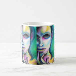 Caneca De Café hospede a alienígena estranha assustador do horro