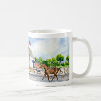 Caneca De Café hospital de animais pequeno do ellicott, revisado