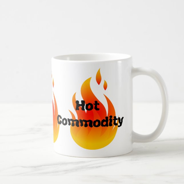 Caneca De Café Hot Commodity Mug (Direita)