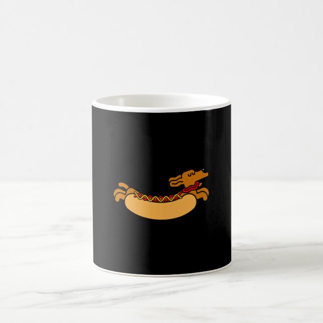 Caneca De Café Hot dog Daschund (Centro)