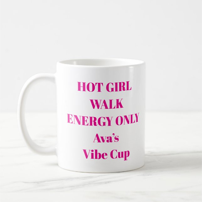 Caneca De Café Hot Girl Walk Energy Mug (Esquerda)