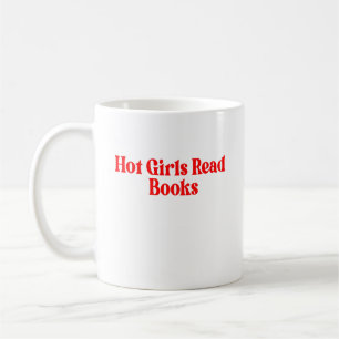 Caneca De Café Hot Girls Leia Livros