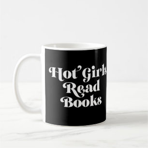Caneca De Café Hot Girls Leia Livros