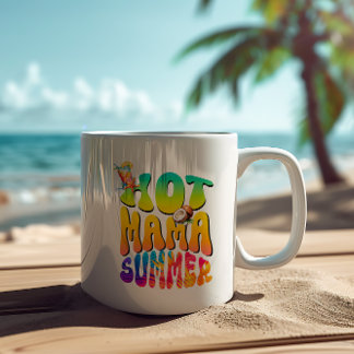 Caneca De Café Hot Mama Summer