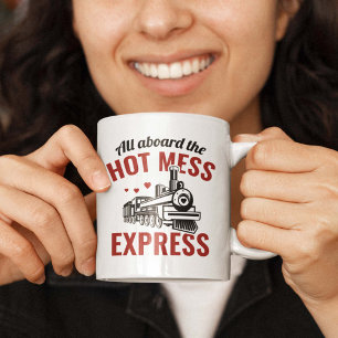 Caneca De Café Hot Mess Express