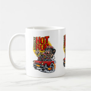 CANECA DE CAFÉ HOT ROD AMERICANO