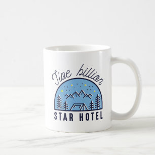 Caneca De Café Hotel de Cinco Bilhões de Estrelas