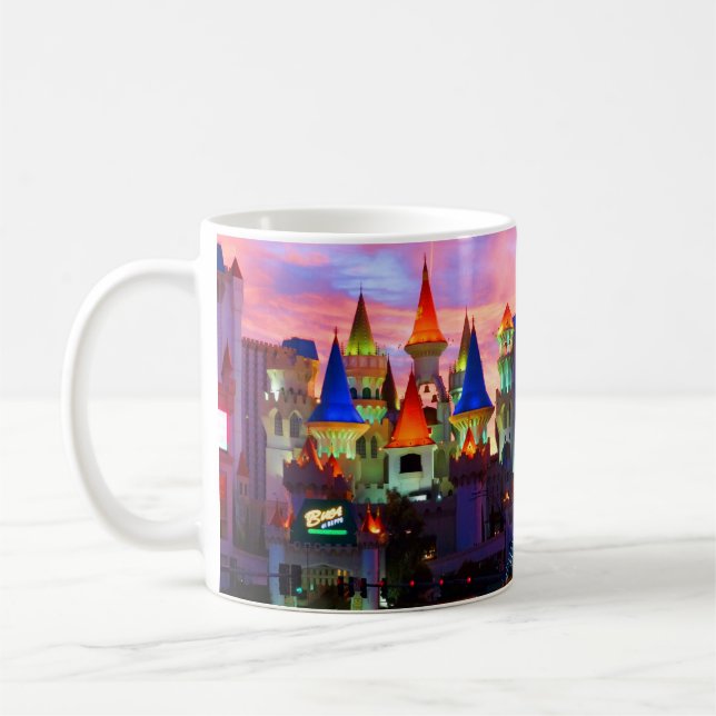 Caneca De Café Hotel Excalibur #2 Mug (Esquerda)