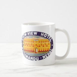 Caneca De Café Hotel Kathmandu Nepal para a Vista de Neve