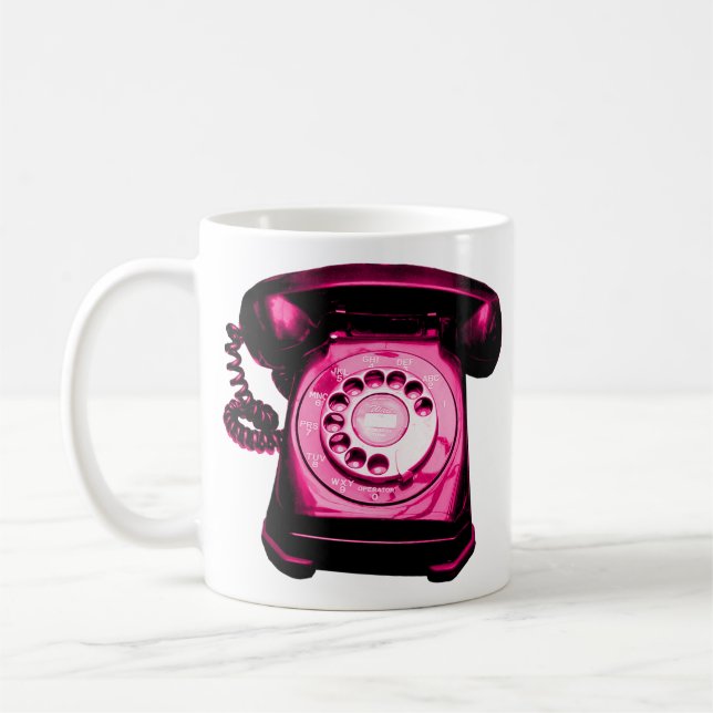 Caneca De Café Hotline Crimson (Esquerda)
