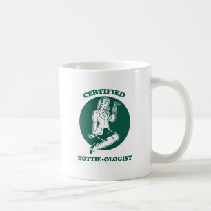 Caneca De Café Hottie-ologist certificado