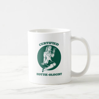 Caneca De Café Hottie-ologist certificado