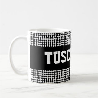 Caneca De Café Houndstooth "Tuscaloosa"