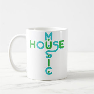 Caneca De Café House Music Edm Rave Dj House