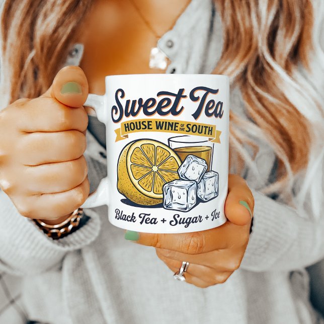 Caneca De Café House Wine of the South Recipe Tea  (Criador carregado)