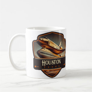 Caneca De Café Houston, Texas Antigo
