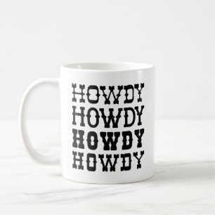 Caneca De Café Howdy