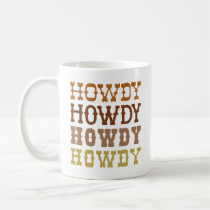 Caneca De Café Howdy