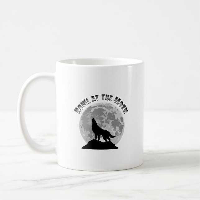 Caneca De Café Howl na Lua Mug (Esquerda)