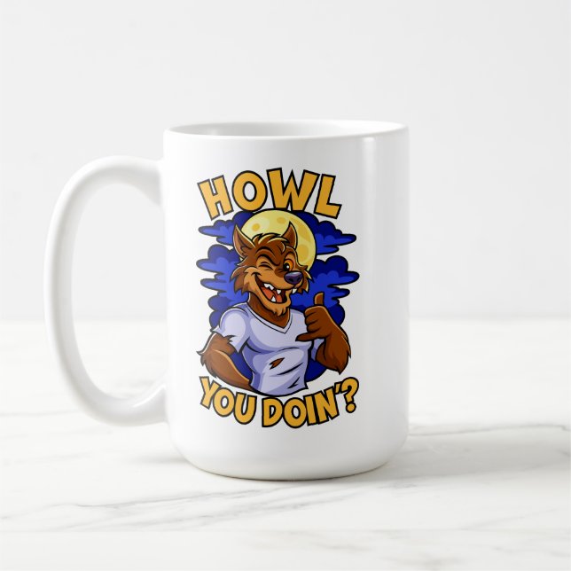 Caneca De Café Howl You Doin (Esquerda)
