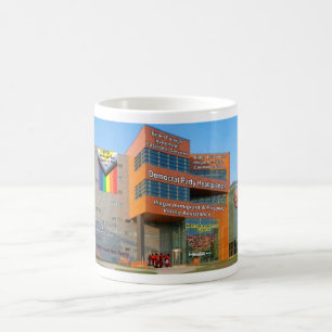 Caneca De Café HQ Democrata