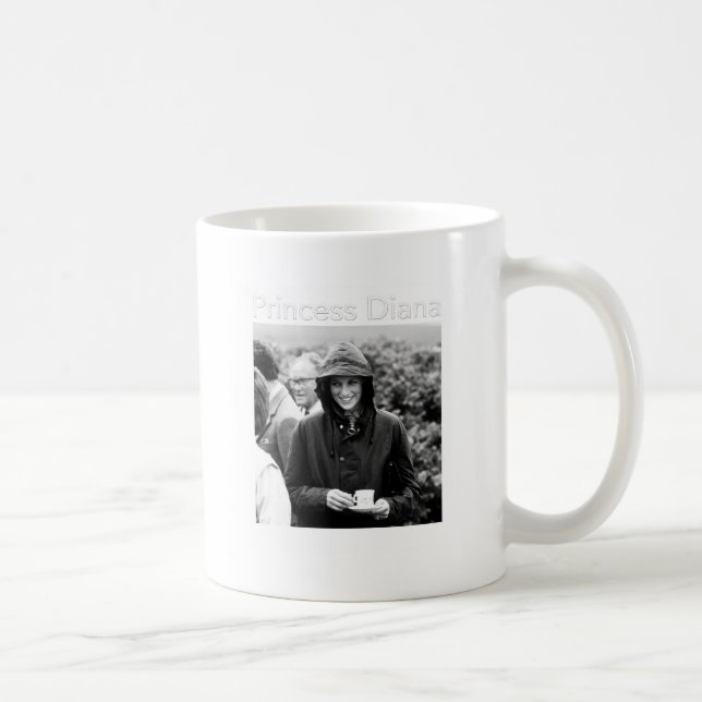 Caneca De Café HRH Princesa Diana Escócia (Direita)