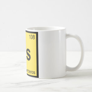 Caneca De Café Hs - Huevos Rancheros Química Tabela Periódica