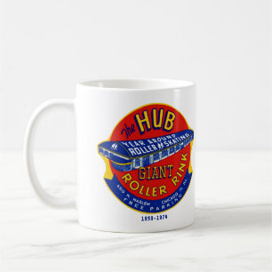 Caneca De Café Hub Roller Rink Chicago/Norridge Illinois